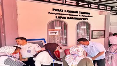 Lapas Bagansiapiapi Layani Kunjungan Lebaran Idul Fitri 1447 H dengan Tertib dan Humanis
