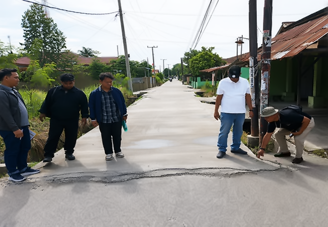 Pembetonan Jalan Marelan III Disorot Publik, Dinas SDABMBK Medan Pastikan Sesuai Spesifikasi