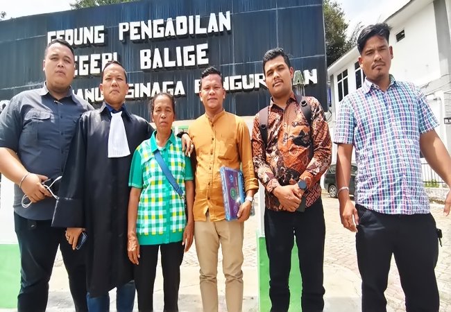 Advokat Benri Pakpahan Apresiasi PN Balige Usai Klien Divonis Bebas
